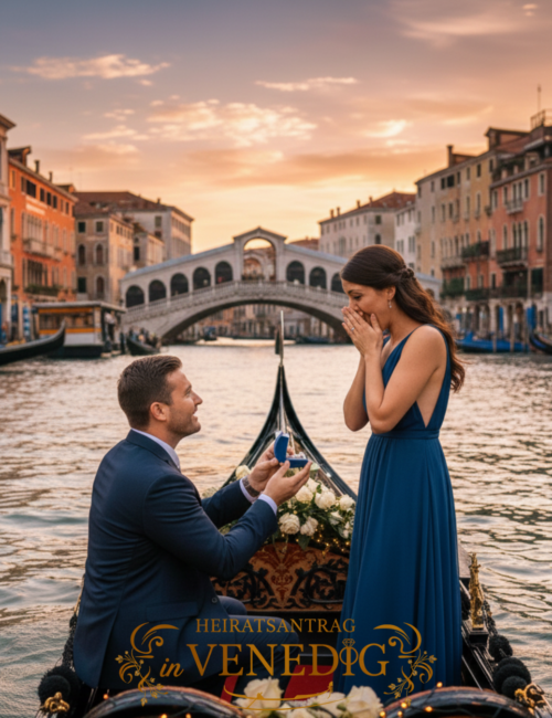 Heiratsantrag in Venedig